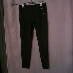 Eddie Bauer Black Athletic Leggings Women's Large